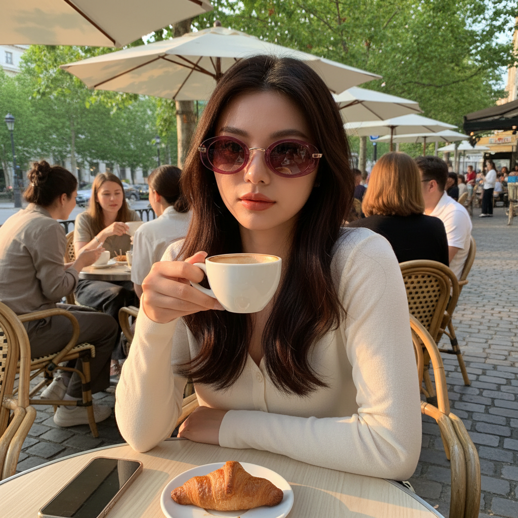 Lunettes de Soleil Ovales Rouges – Style Rétro & Tendance